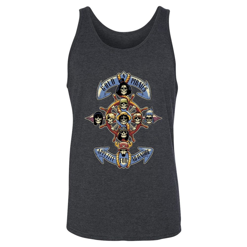 Unisex Jersey Tank - DBLR9D83 - Dark Grey Heather - 6