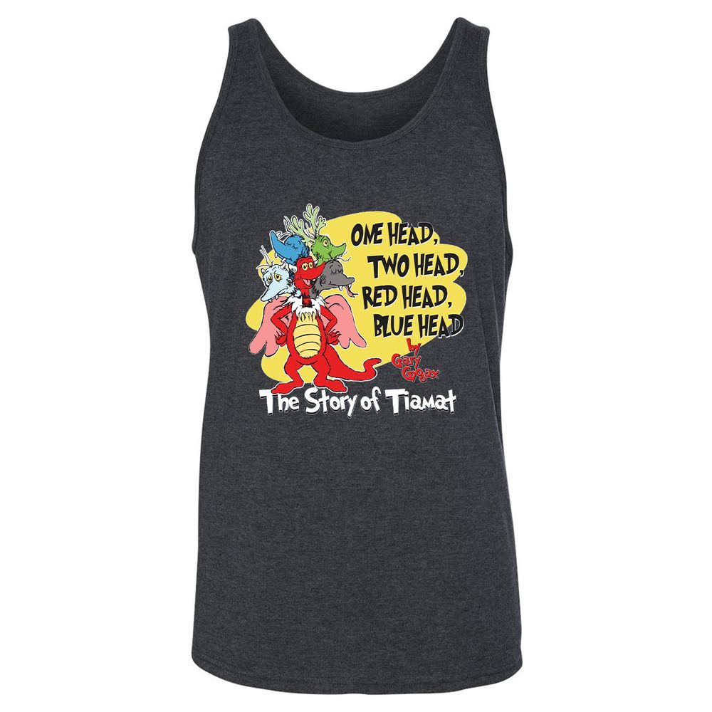 Unisex Jersey Tank - PU6HW4HS - Dark Grey Heather - 6