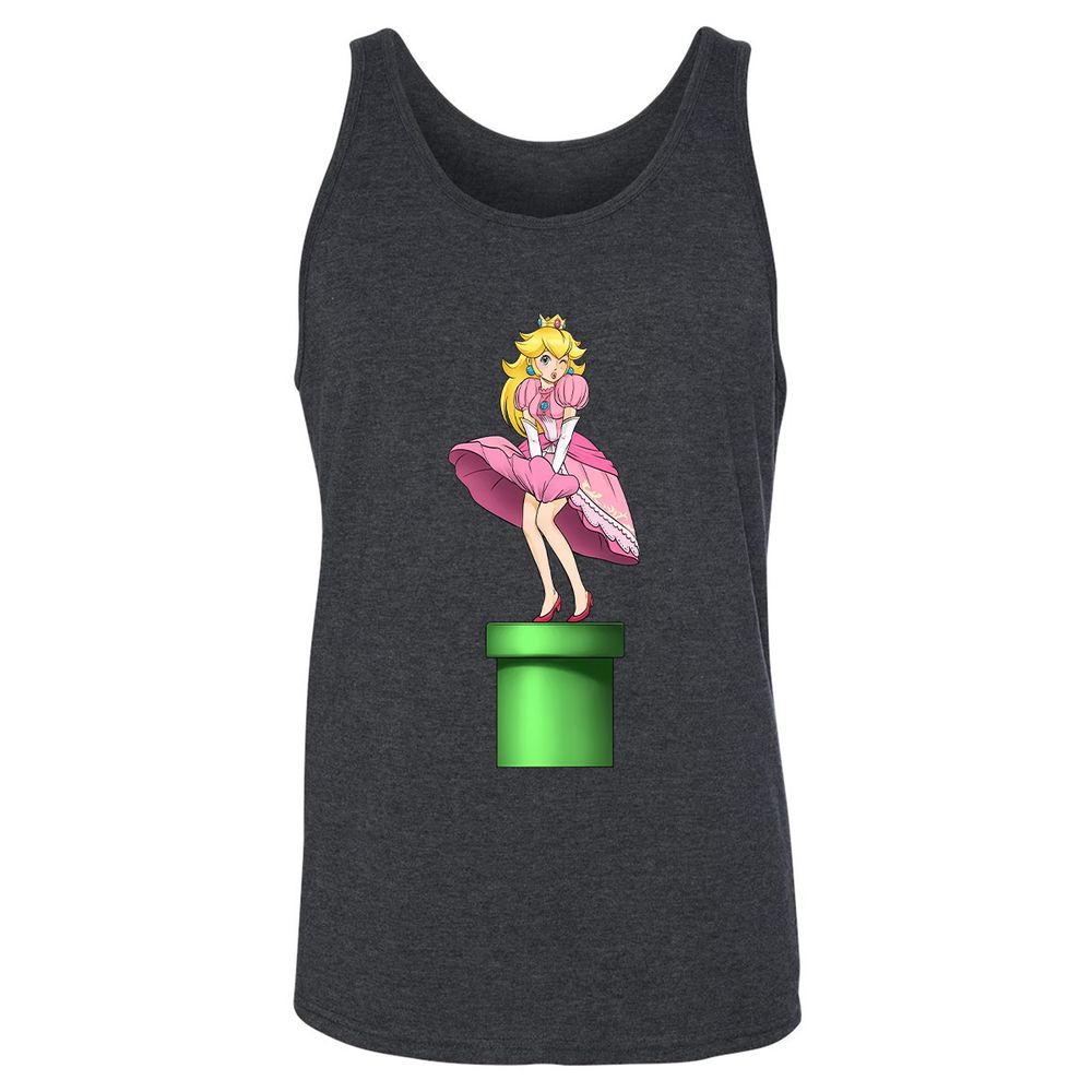 Unisex Jersey Tank - GKD5DMEW - Dark Grey Heather - 6