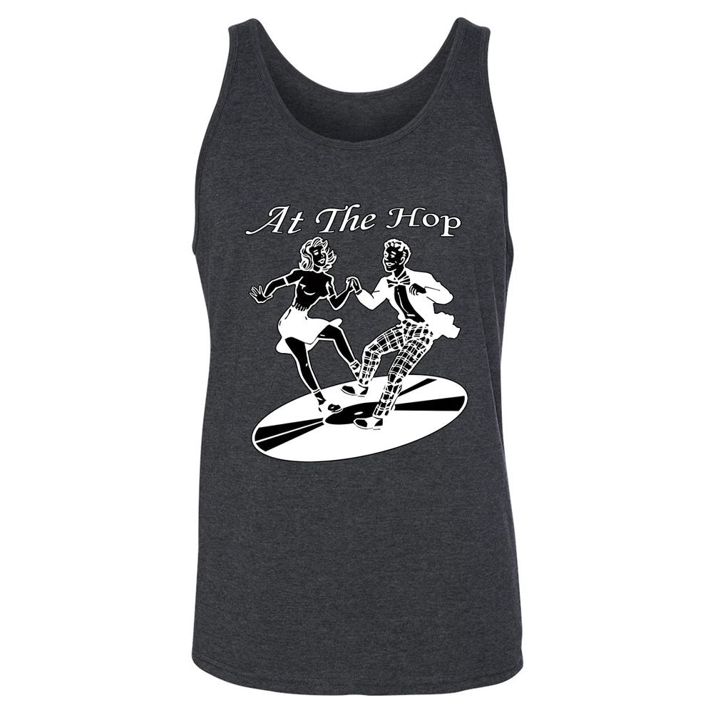 Unisex Jersey Tank - HJDVCTUK - Dark Grey Heather - 6