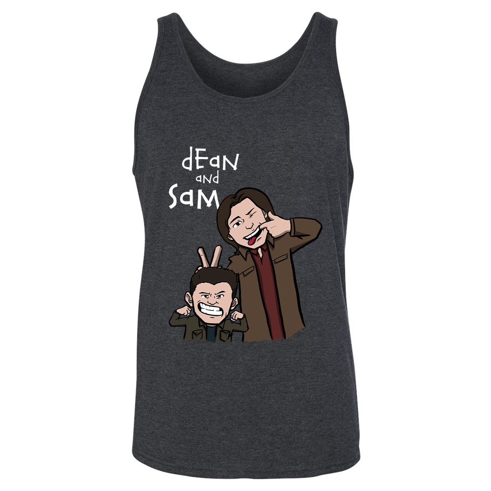 Unisex Jersey Tank - GPBQH5S7 - Dark Grey Heather - 6
