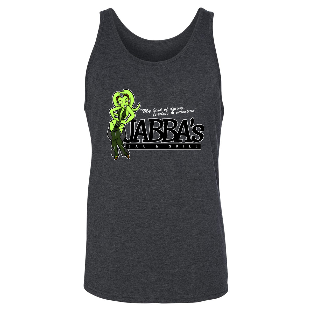 Unisex Jersey Tank - F9XLX9KX - Dark Grey Heather - 6