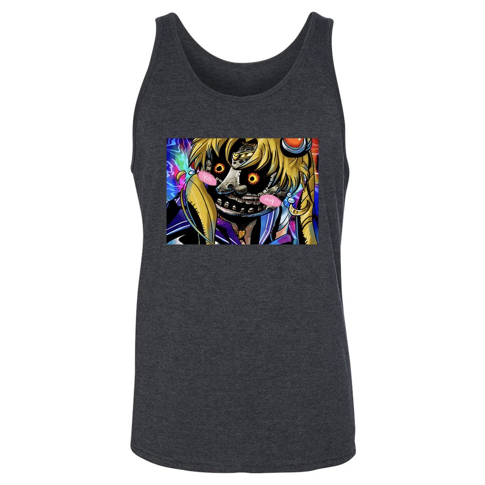 Unisex Jersey Tank - BFGACFJV - Dark Grey Heather - 6