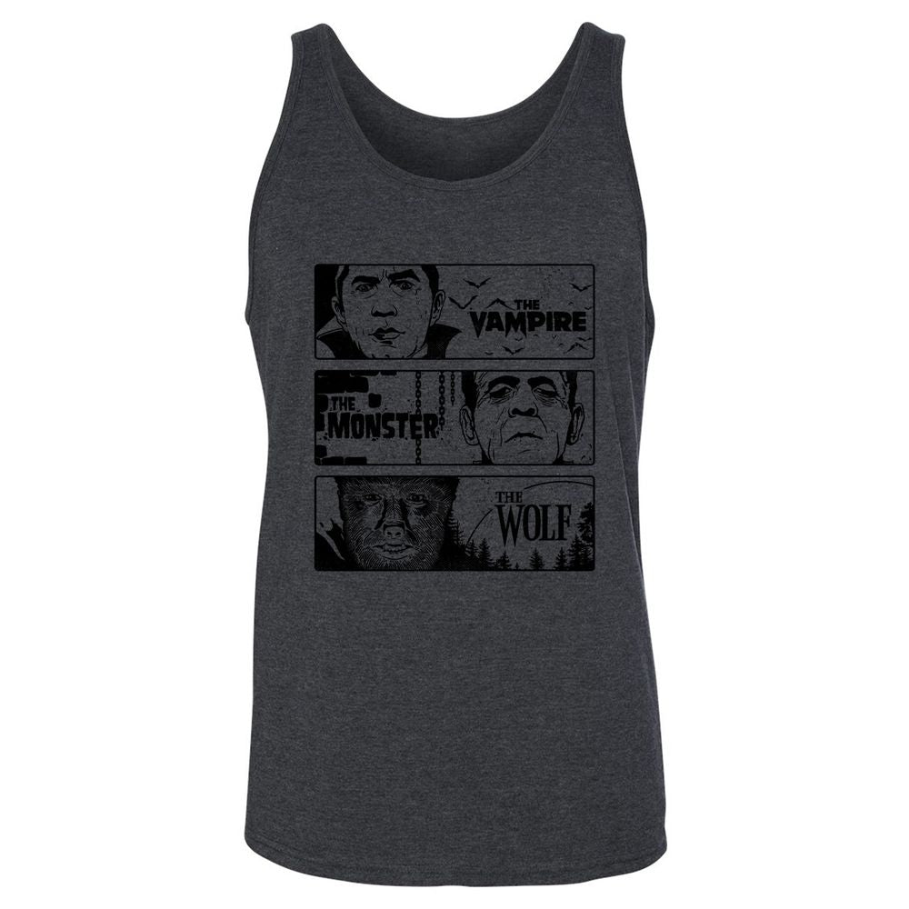 Unisex Jersey Tank - JCJR3U3X - Dark Grey Heather - 6