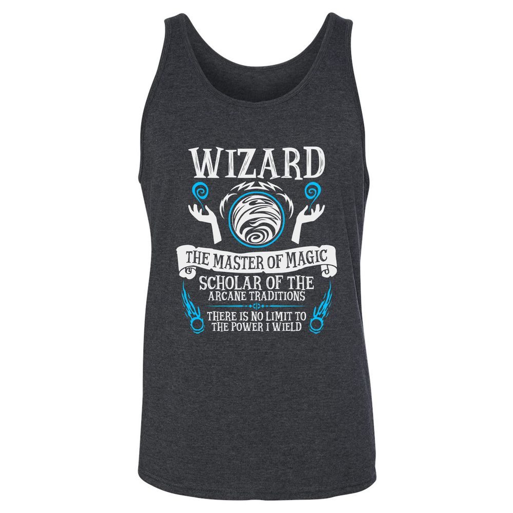 Unisex Jersey Tank - DS2CK4R2 - Dark Grey Heather - 6