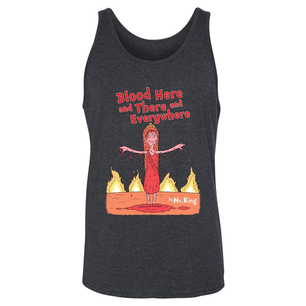 Unisex Jersey Tank - EBVVGR2C - Dark Grey Heather - 6