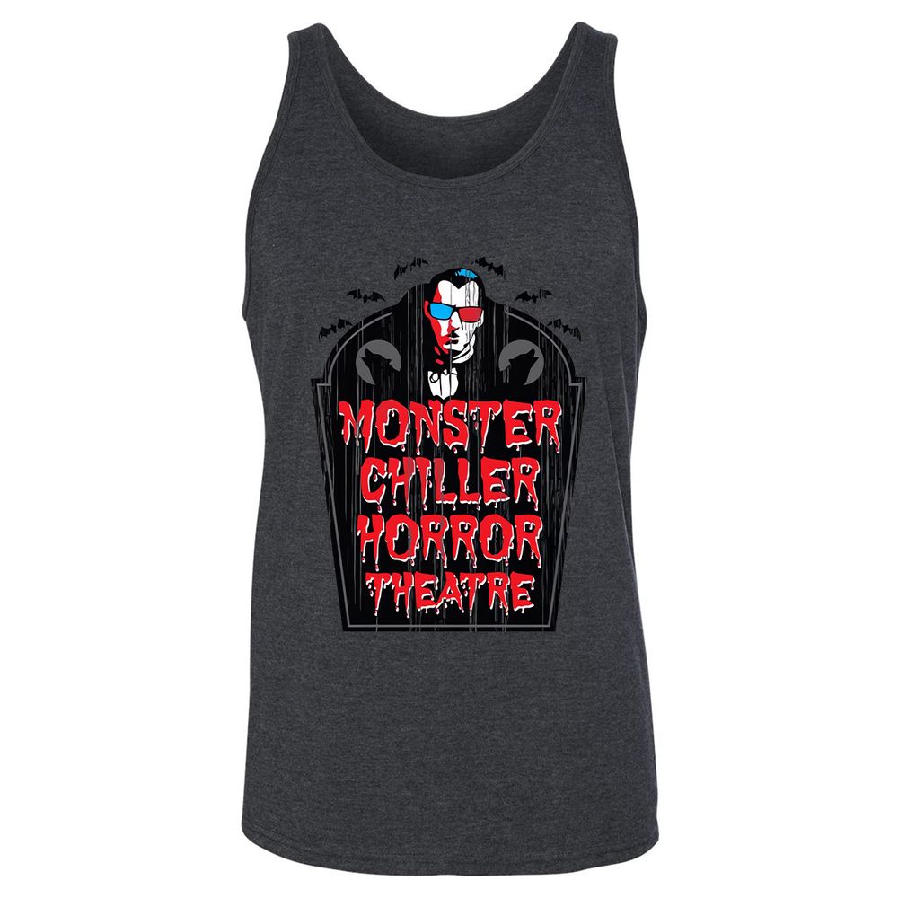 Unisex Jersey Tank - RHKZPHGZ - Dark Grey Heather - 6