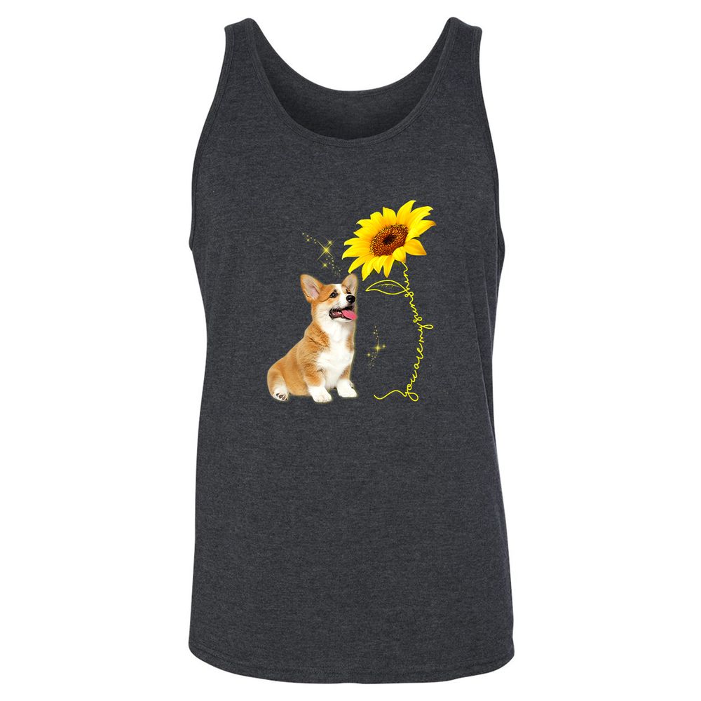 Unisex Jersey Tank - 38JBHUXK - Dark Grey Heather - 6