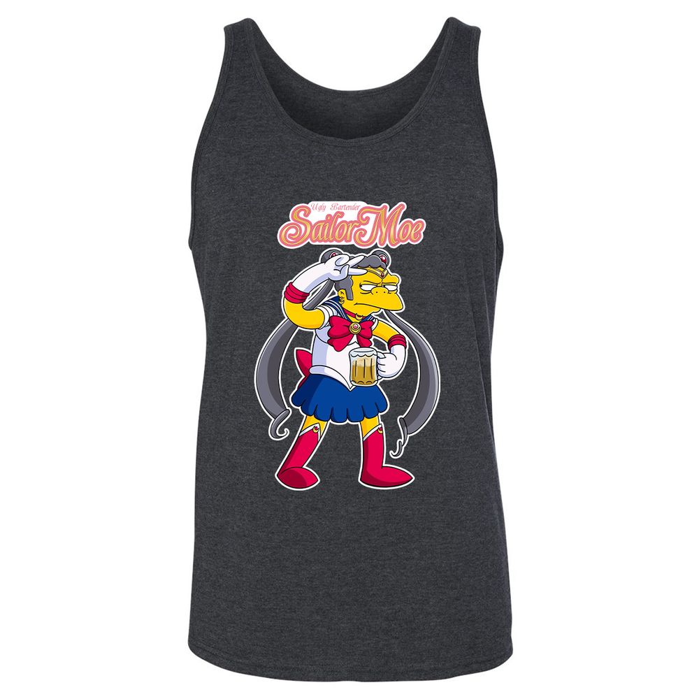 Unisex Jersey Tank - L48N3673 - Dark Grey Heather - 6