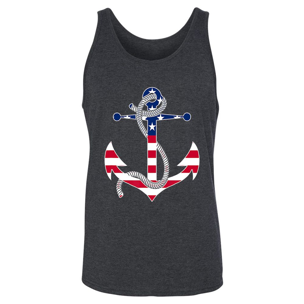 Unisex Jersey Tank - XT6NQG15 - Dark Grey Heather - 6
