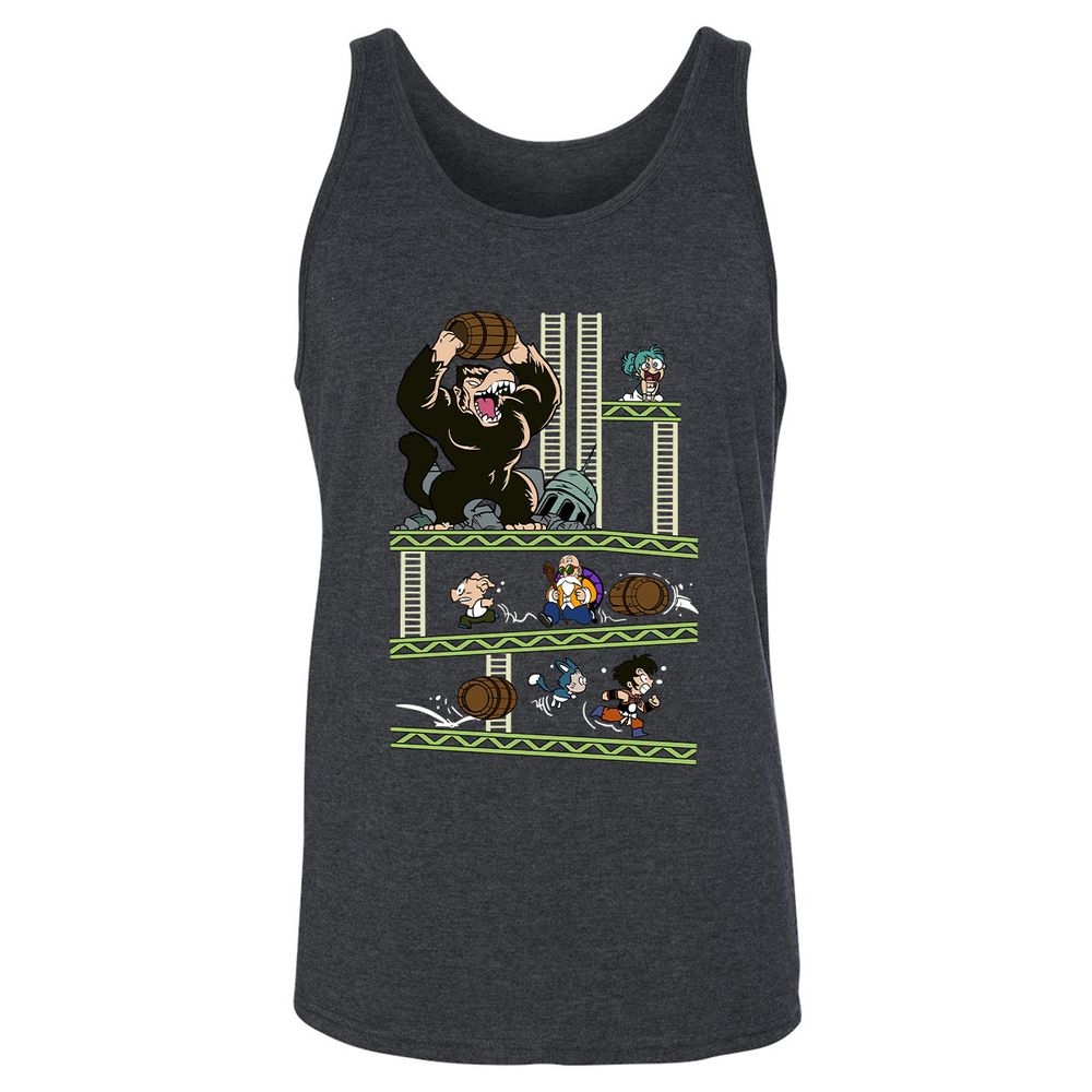Unisex Jersey Tank - 884W5DWG - Dark Grey Heather - 6