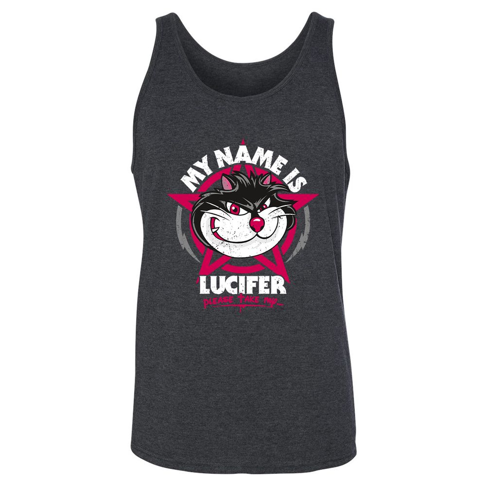 Unisex Jersey Tank - 6UDJFJZM - Dark Grey Heather - 6