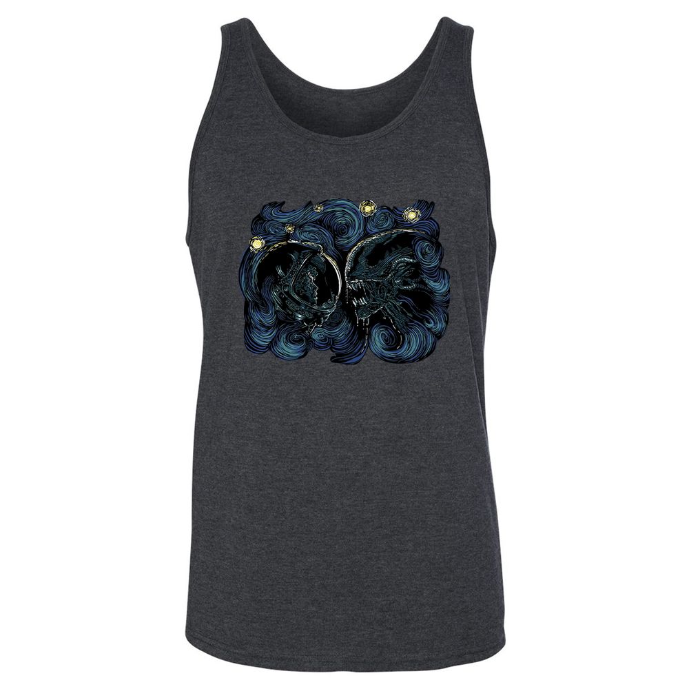 Unisex Jersey Tank - PA9TQWJJ - Dark Grey Heather - 6