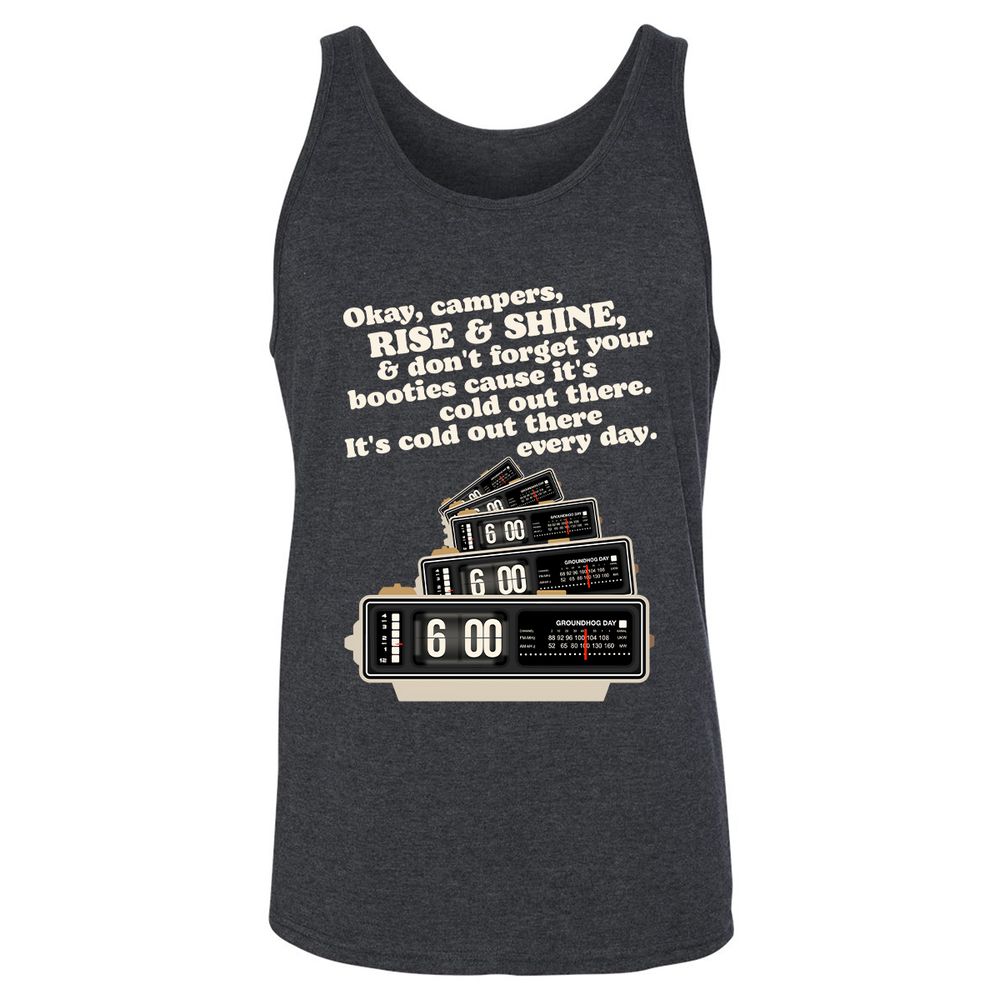 Unisex Jersey Tank - HL6VCN2F - Dark Grey Heather - 6