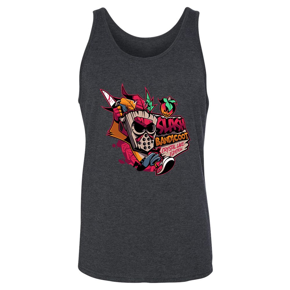 Unisex Jersey Tank - RBYRWCAF - Dark Grey Heather - 6