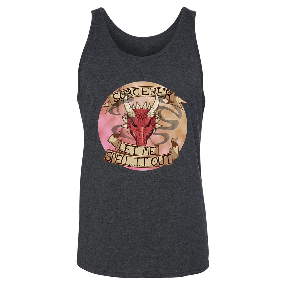 Unisex Jersey Tank - GUD75X9A - Dark Grey Heather - 6