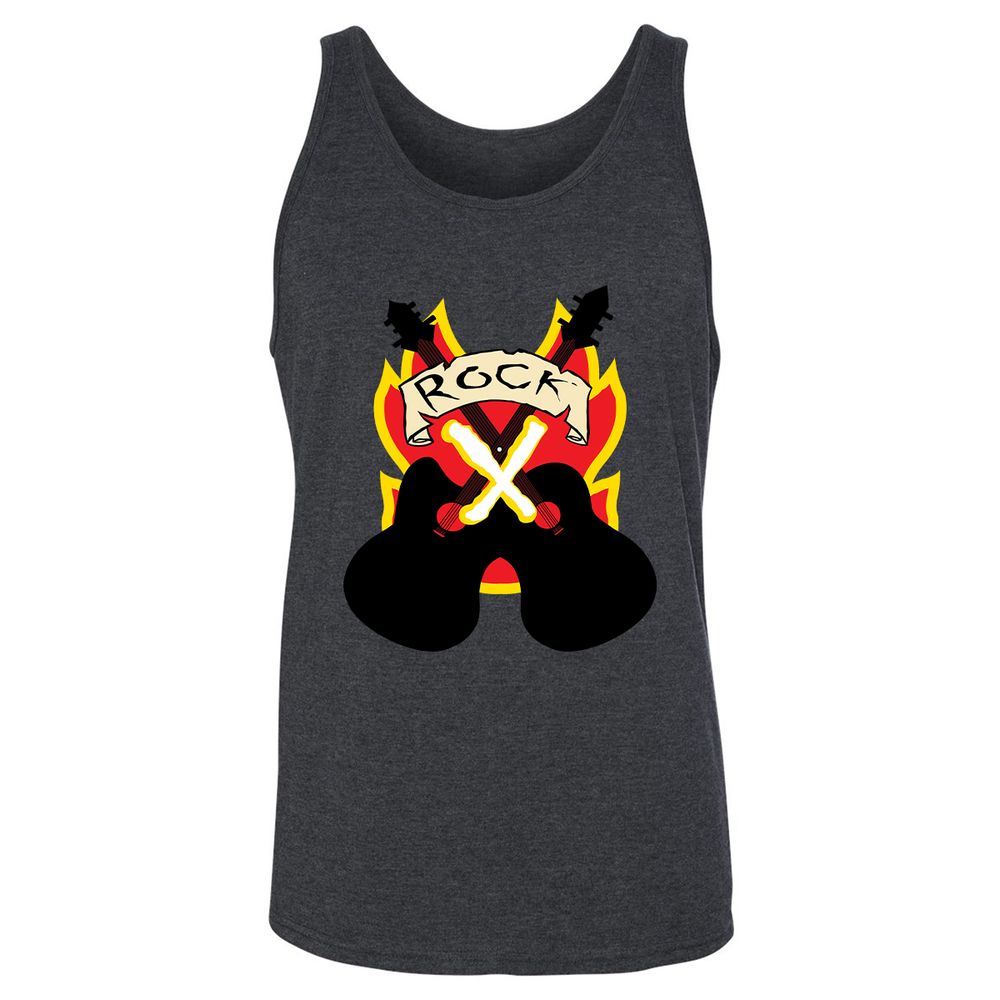 Unisex Jersey Tank - GH5NCR1A - Dark Grey Heather - 6