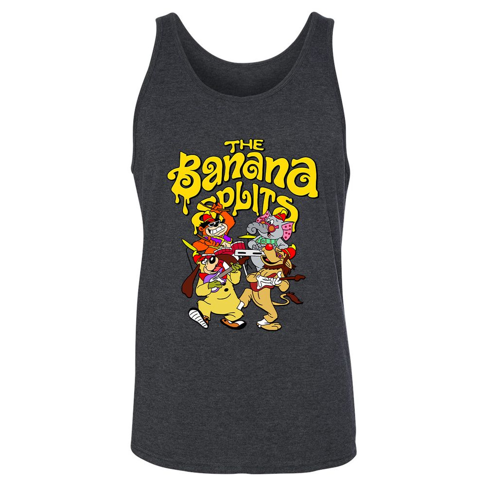 Unisex Jersey Tank - R6LWHUQY - Dark Grey Heather - 6