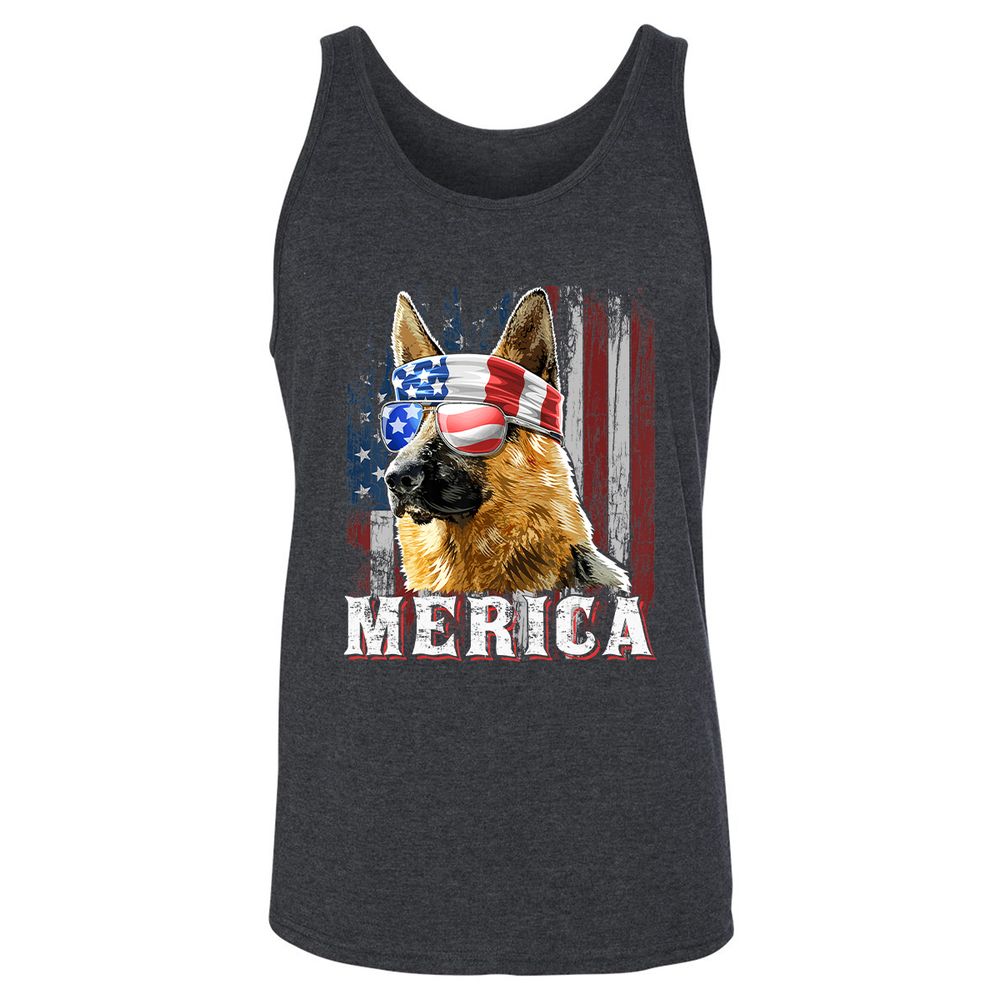 Unisex Jersey Tank - BFM31KB9 - Dark Grey Heather - 6