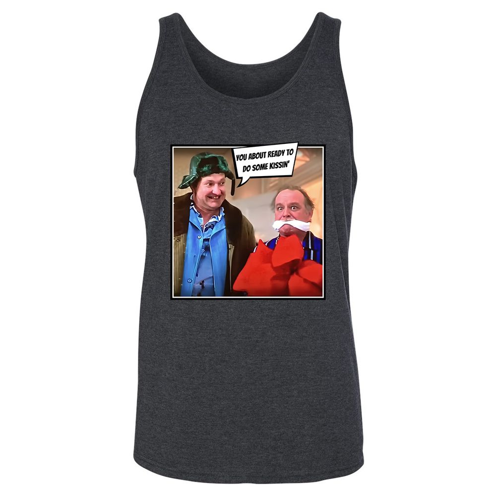 Unisex Jersey Tank - 9C44VFR9 - Dark Grey Heather - 6