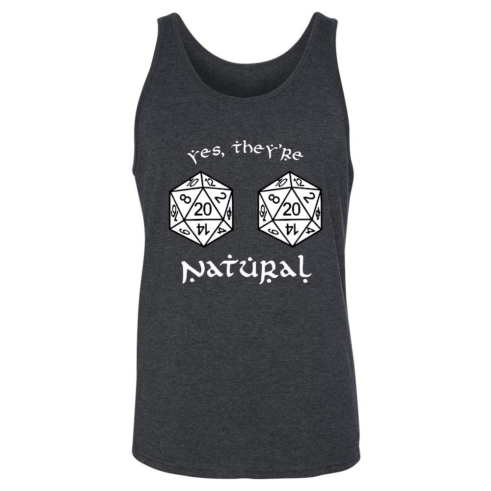 Unisex Jersey Tank - AH5K1B8A - Dark Grey Heather - 6