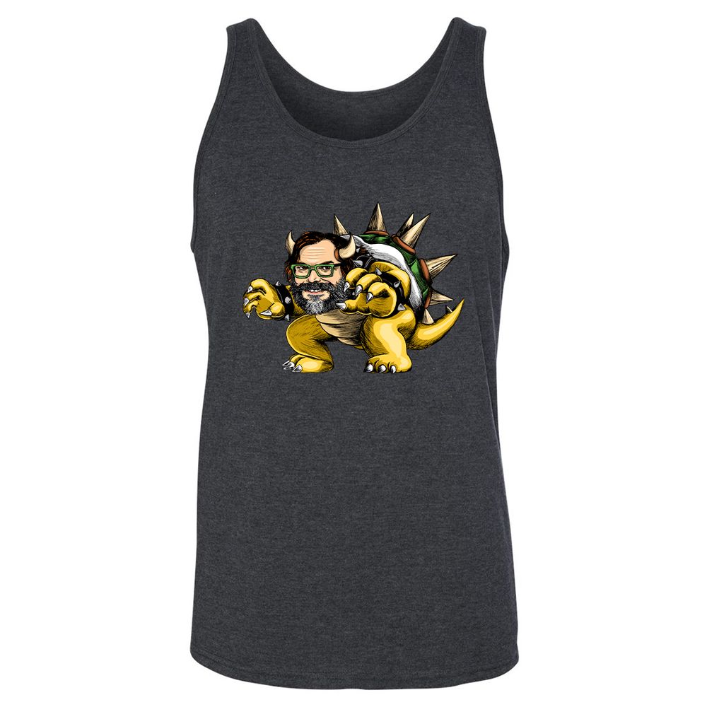 Unisex Jersey Tank - WNWWDP83 - Dark Grey Heather - 6