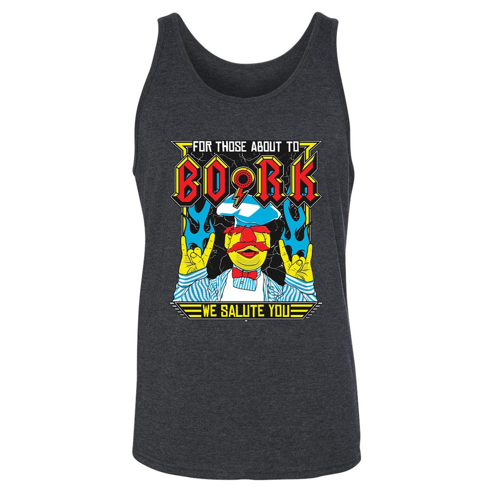 Unisex Jersey Tank - BPSB3TX6 - Dark Grey Heather - 6