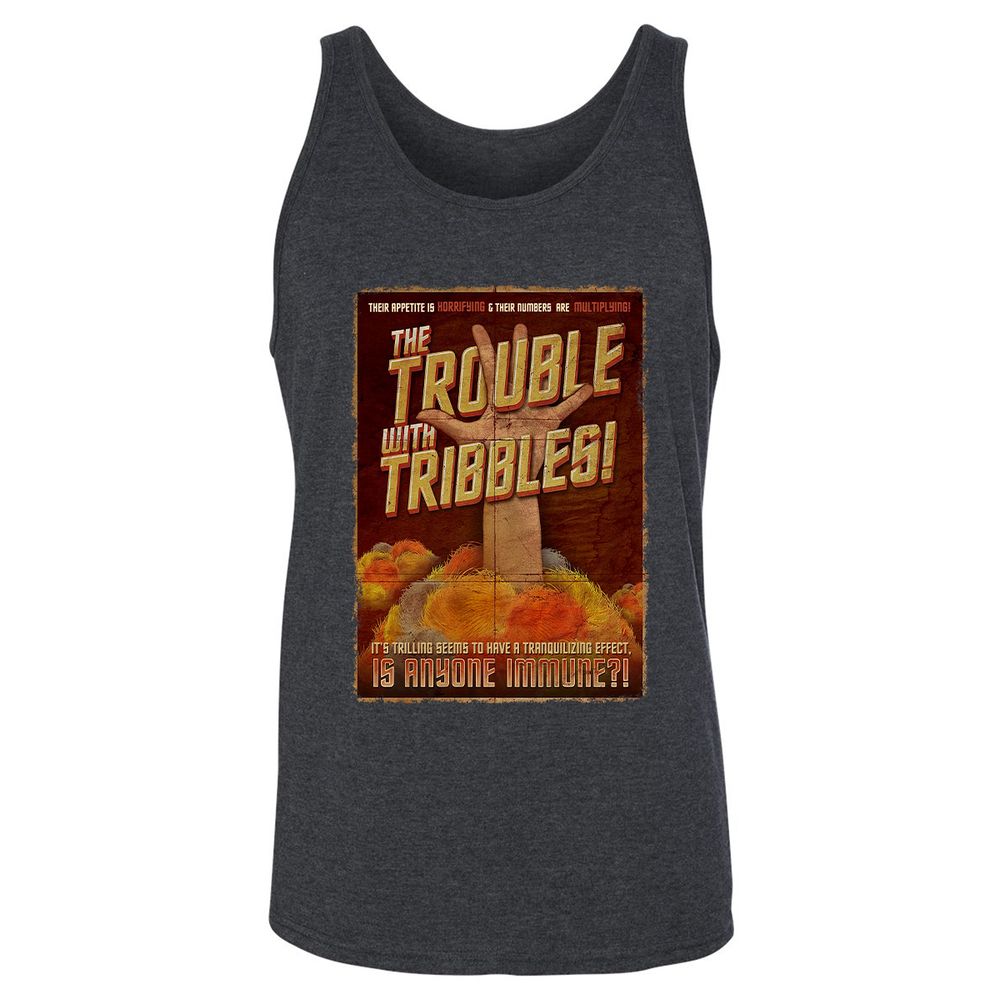 Unisex Jersey Tank - RPB2RQJR - Dark Grey Heather - 6