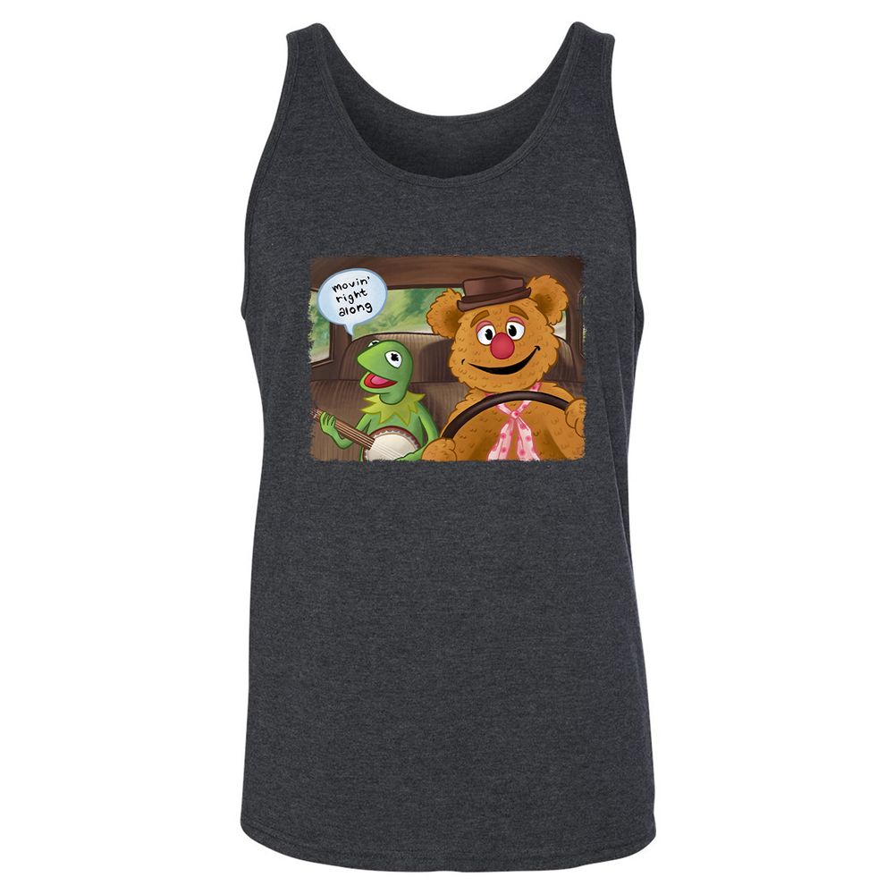 Unisex Jersey Tank - XMXWHJEW - Dark Grey Heather - 6