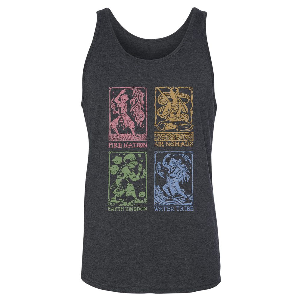 Unisex Jersey Tank - 8VW4ZFCU - Dark Grey Heather - 6