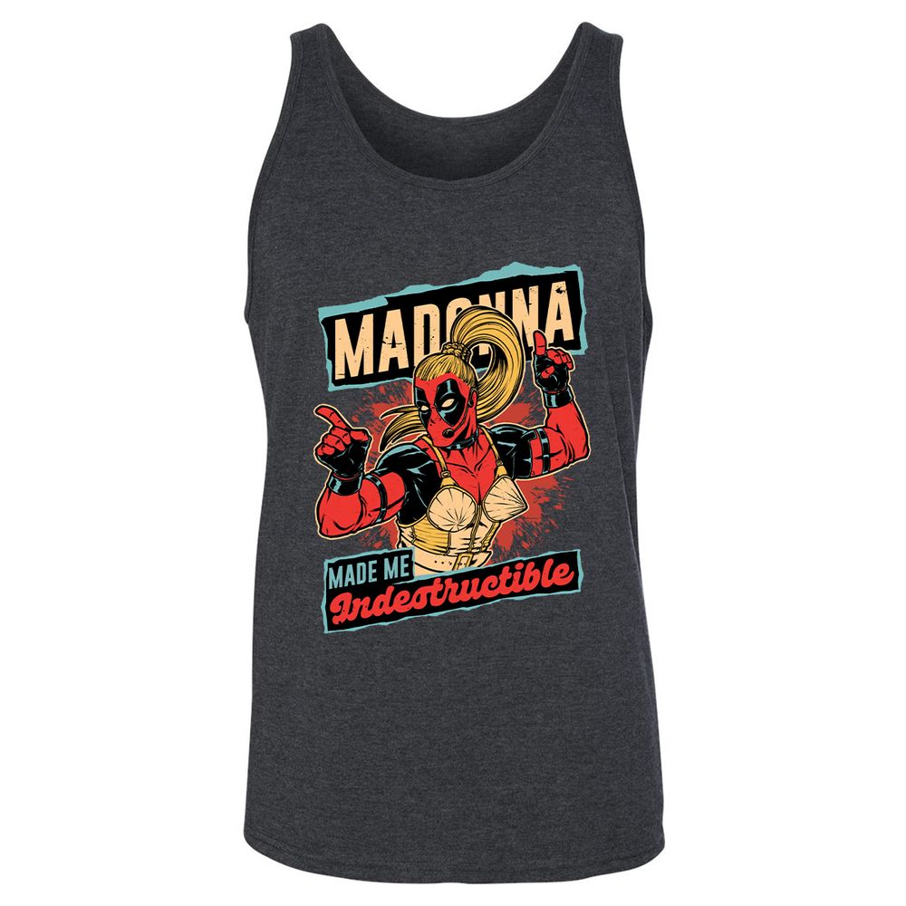 Unisex Jersey Tank - 9SA6W548 - Dark Grey Heather - 6