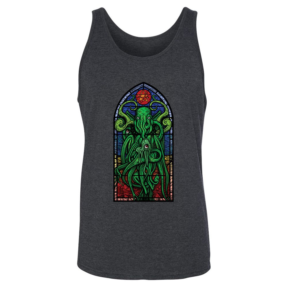 Unisex Jersey Tank - D6TAEBHL - Dark Grey Heather - 6