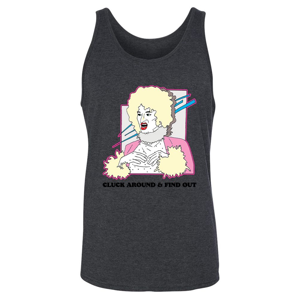 Unisex Jersey Tank - 5CATX8RE - Dark Grey Heather - 6