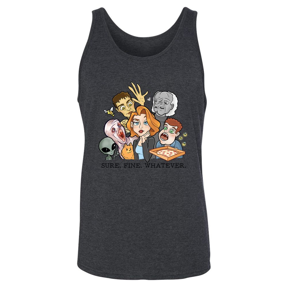 Unisex Jersey Tank - 91FVYHKU - Dark Grey Heather - 6