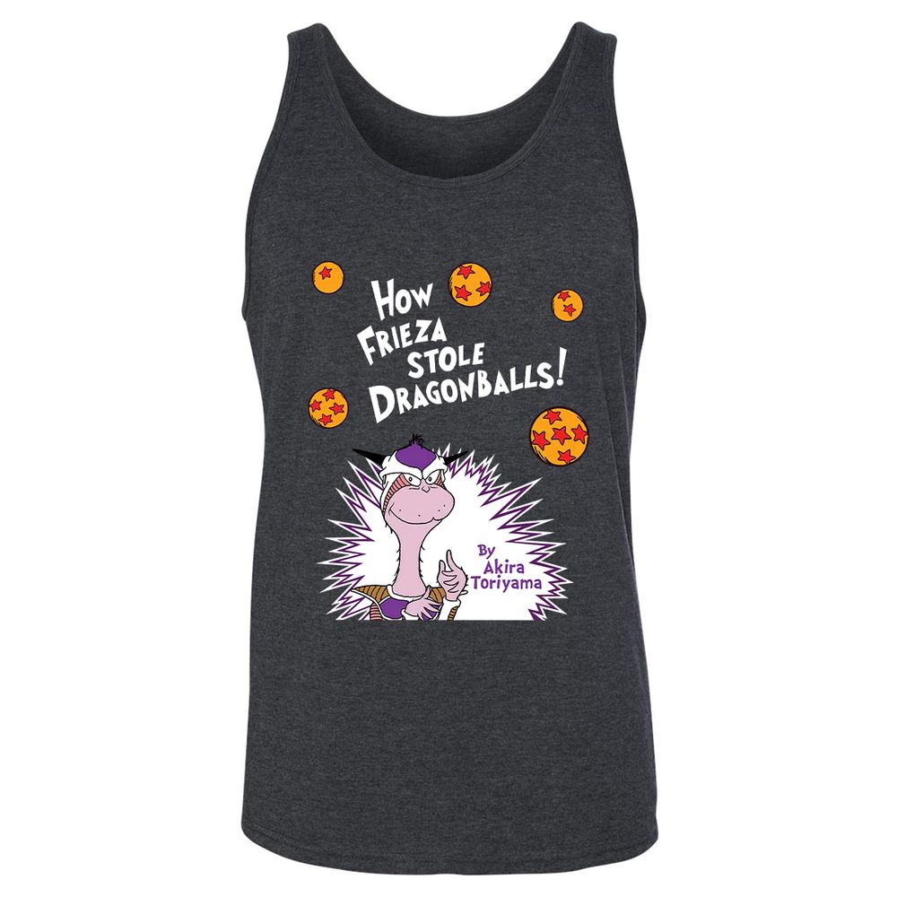 Unisex Jersey Tank - 1J5DD7D1 - Dark Grey Heather - 6