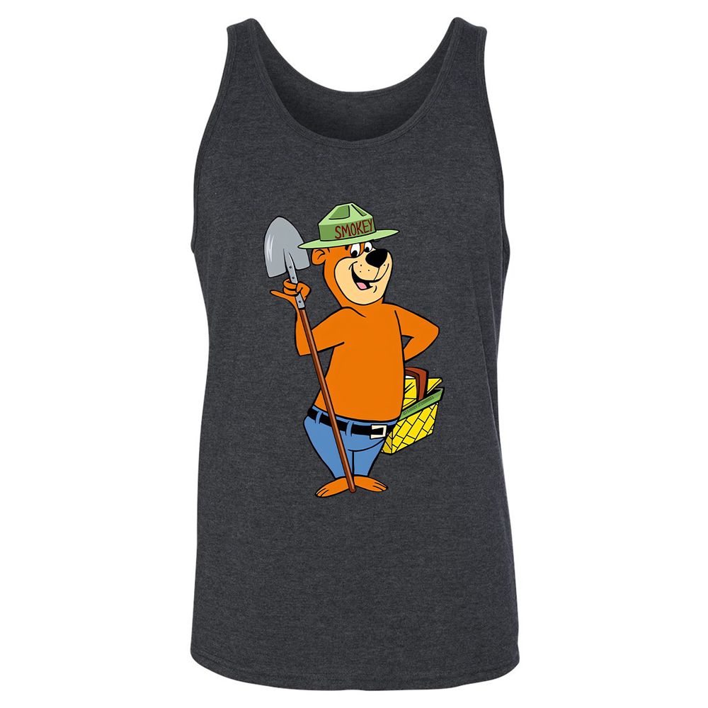 Unisex Jersey Tank - VD3K14RR - Dark Grey Heather - 6