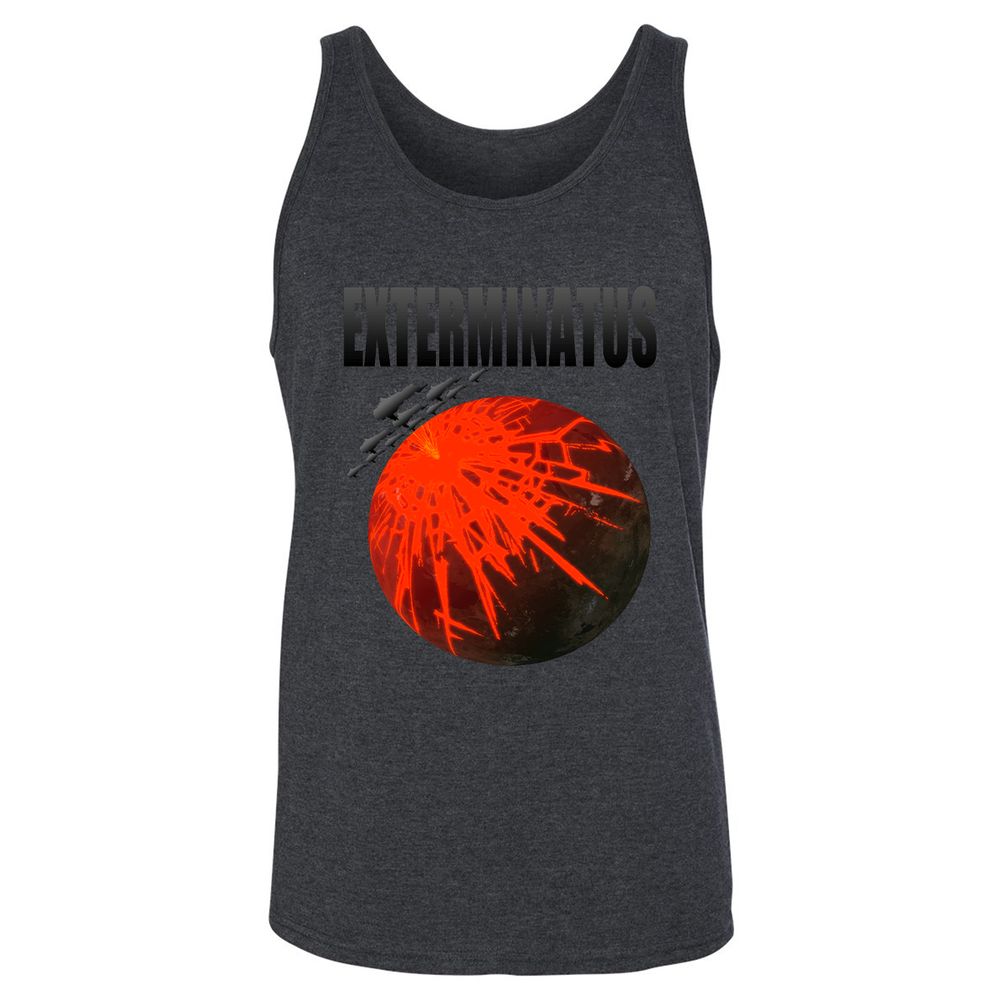 Unisex Jersey Tank - LWS89YB4 - Dark Grey Heather - 6