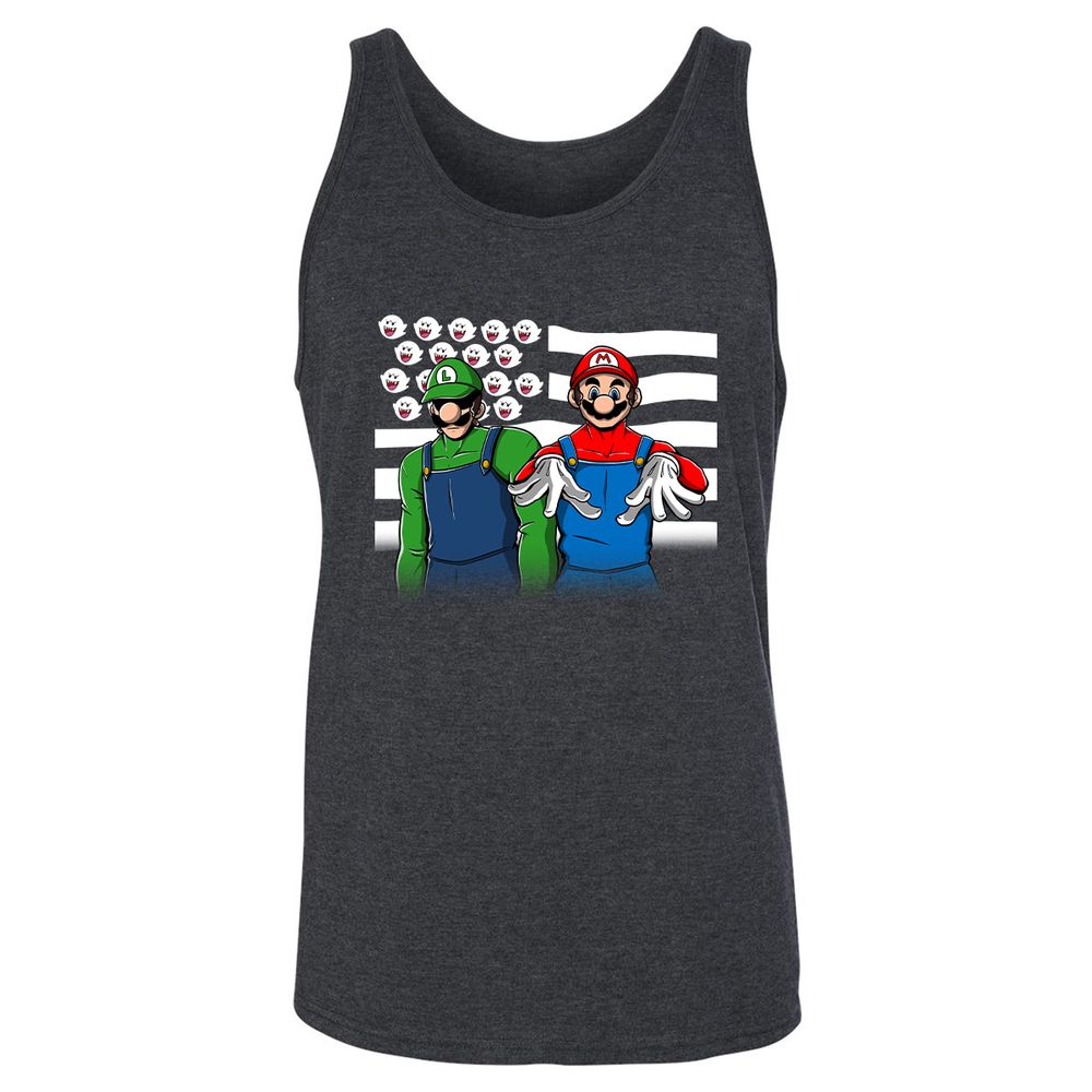 Unisex Jersey Tank - NHDQPE22 - Dark Grey Heather - 6