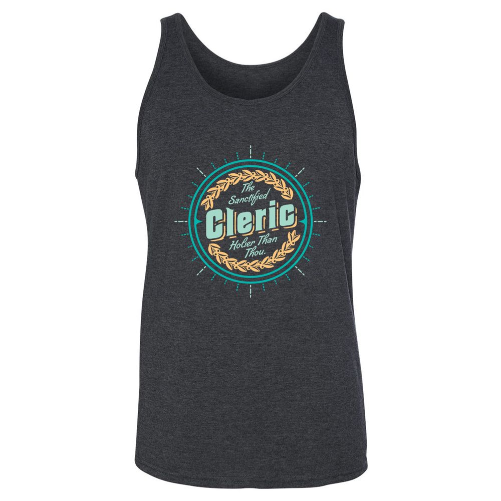 Unisex Jersey Tank - E636UGY4 - Dark Grey Heather - 6