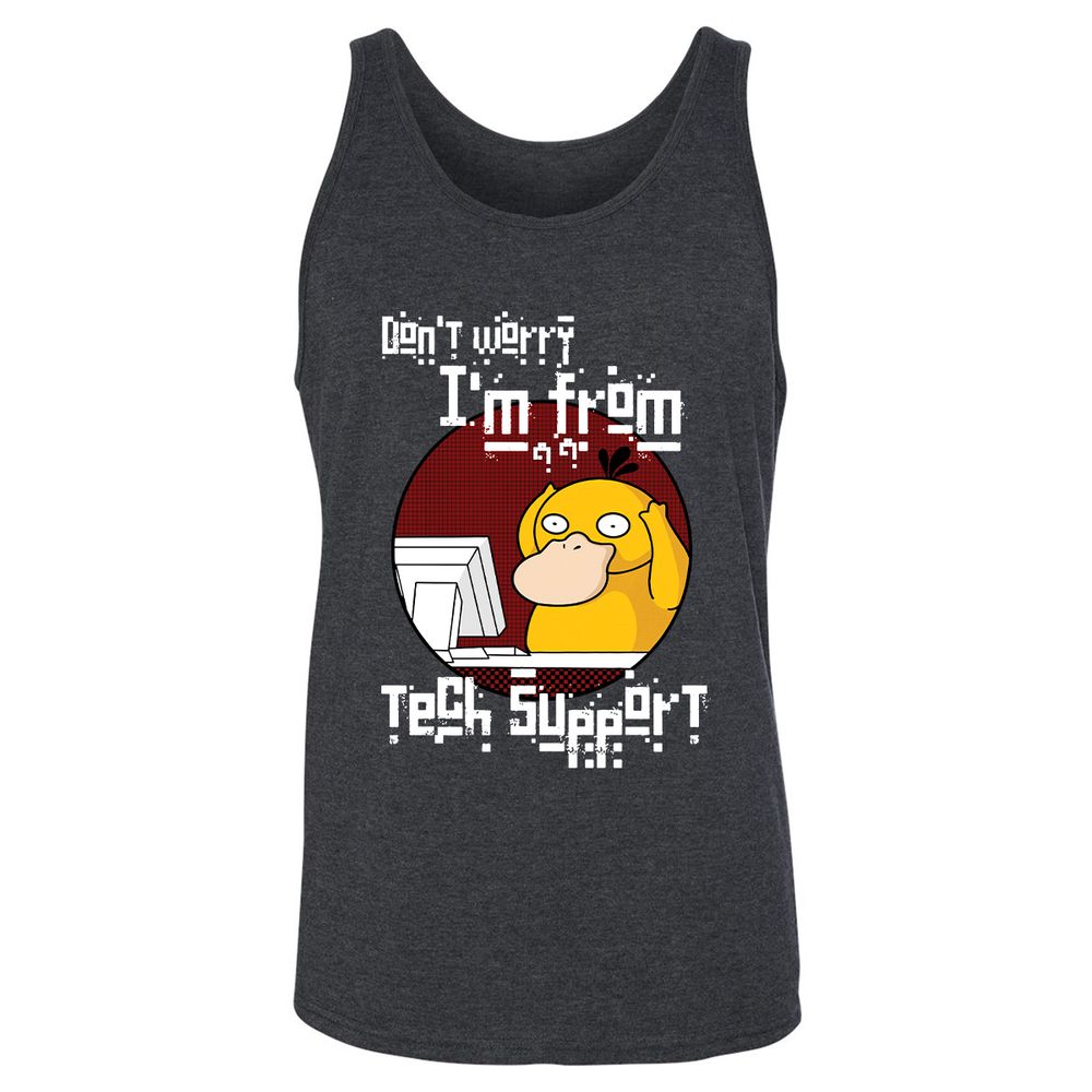 Unisex Jersey Tank - 89EMZGBD - Dark Grey Heather - 6