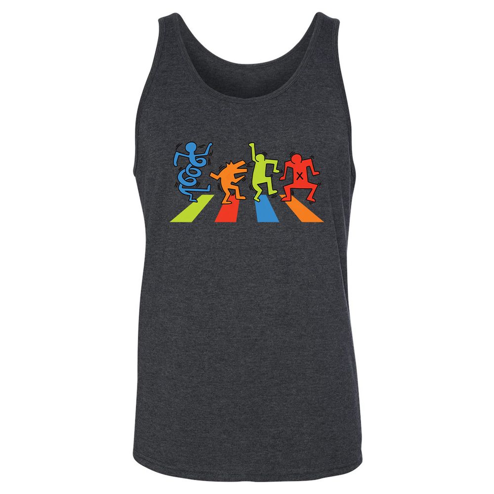 Unisex Jersey Tank - 7RVSHB69 - Dark Grey Heather - 6