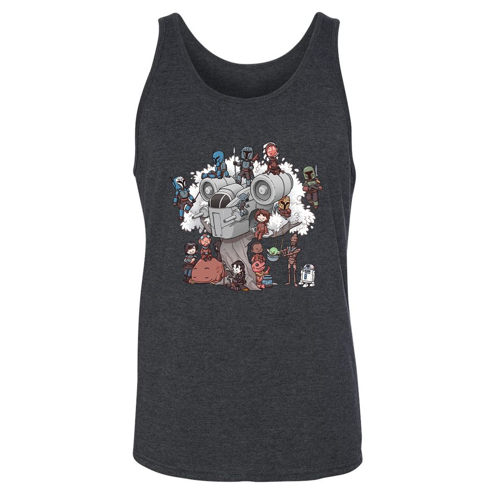 Unisex Jersey Tank - GY1YE2XD - Dark Grey Heather - 6