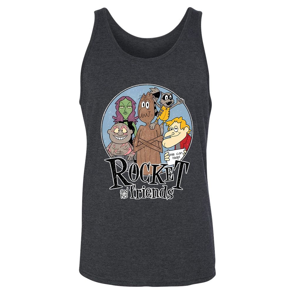 Unisex Jersey Tank - TQ16VUWQ - Dark Grey Heather - 6