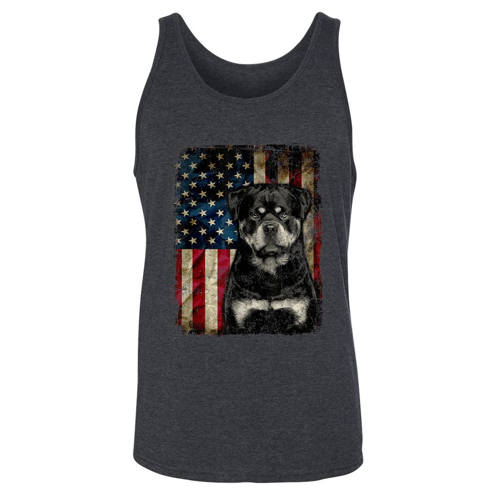 Unisex Jersey Tank - FWKQNZLG - Dark Grey Heather - 6