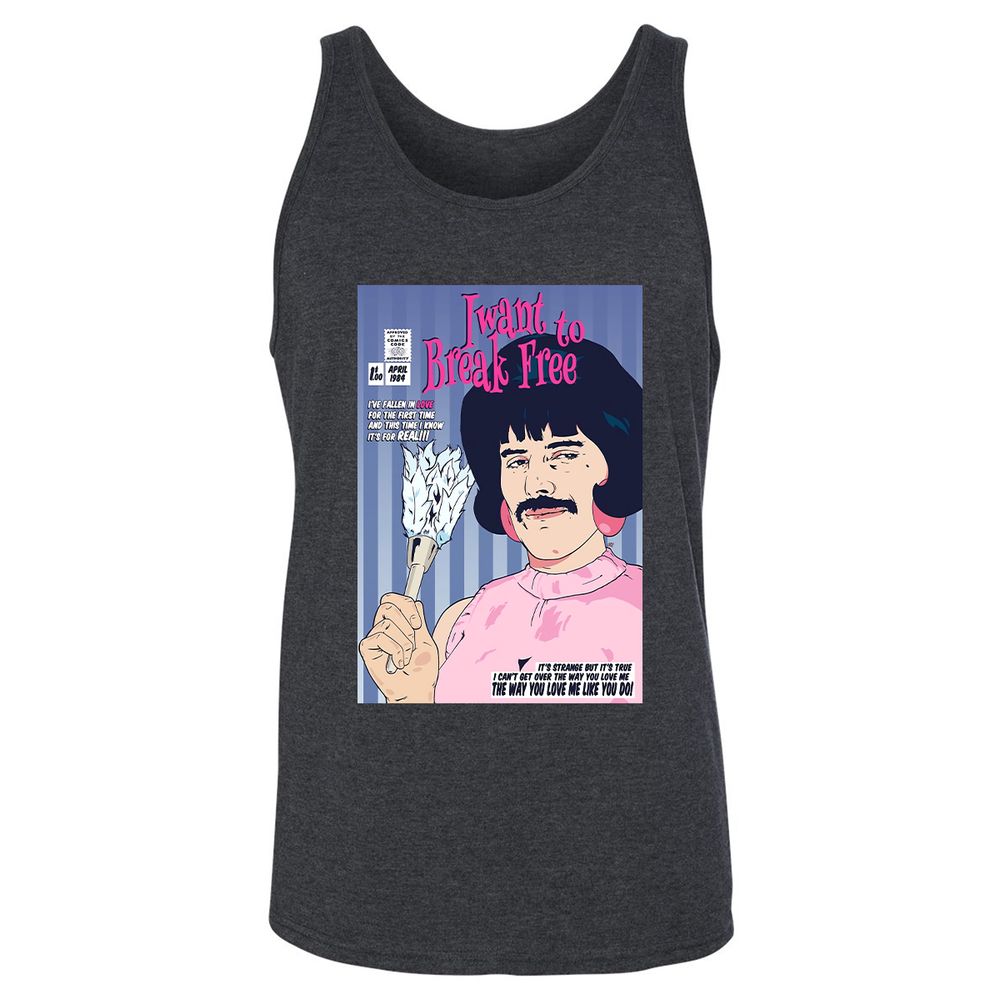 Unisex Jersey Tank - 9KNBL5D2 - Dark Grey Heather - 6