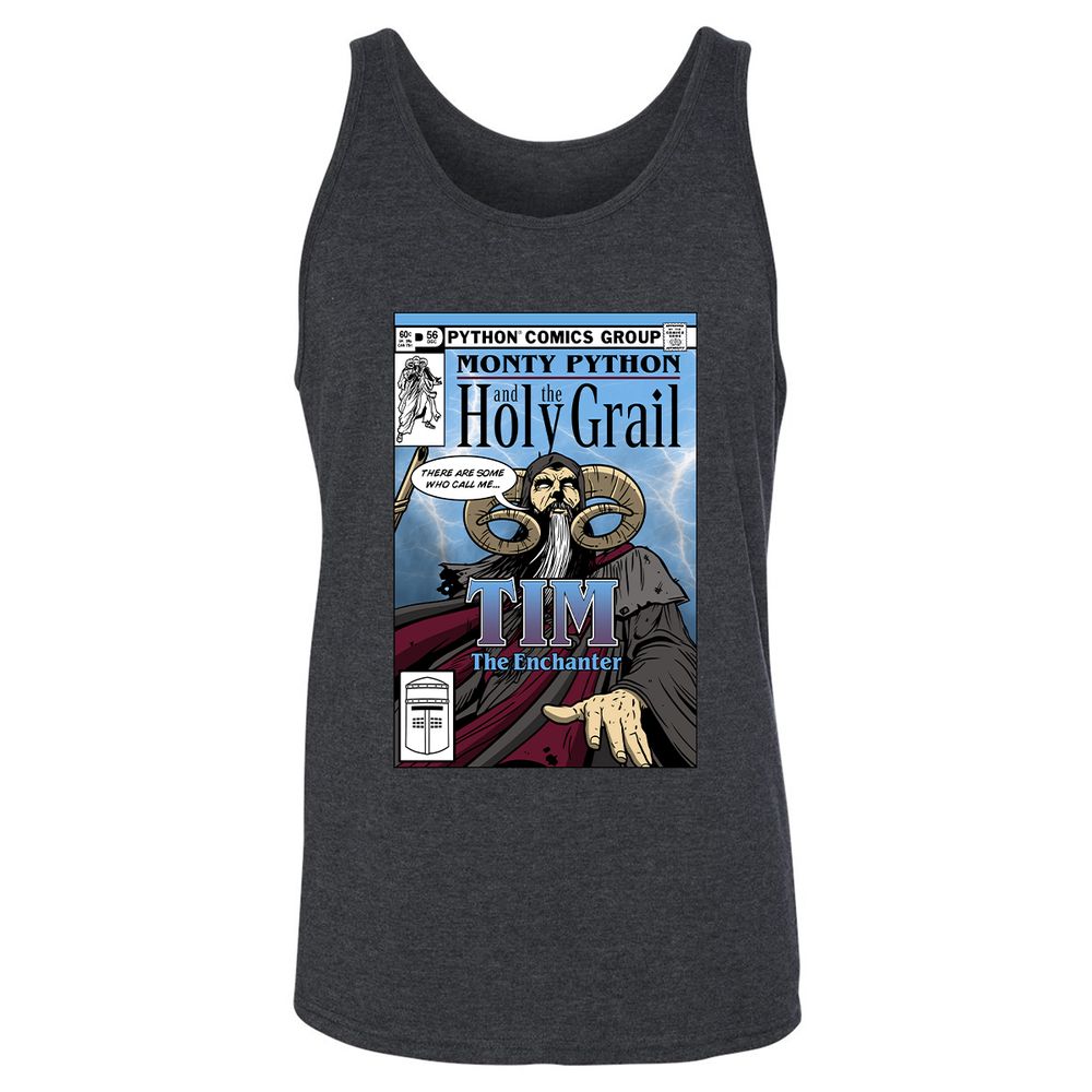 Unisex Jersey Tank - GP1U5YU9 - Dark Grey Heather - 6