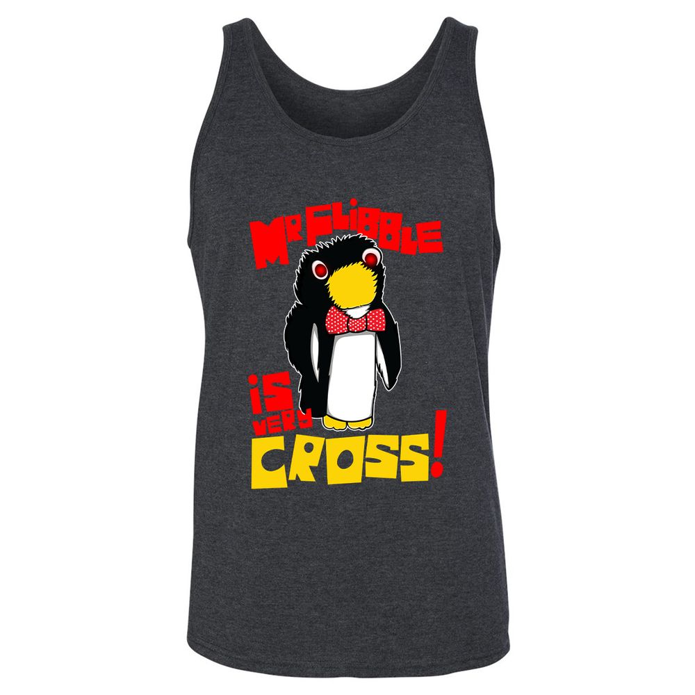 Mr Flibble is very Cross - Dark Grey Heather - 6