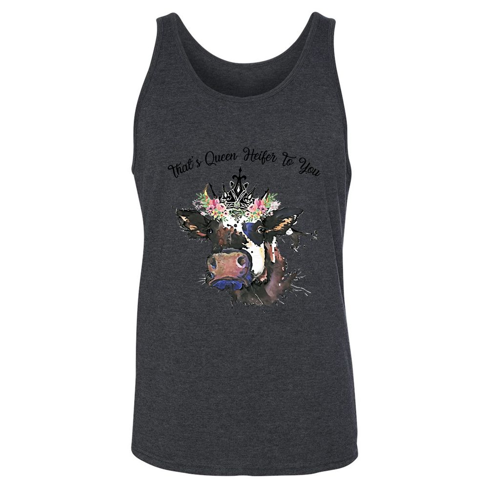 Unisex Jersey Tank - WQ7DCMJ4 - Dark Grey Heather - 6