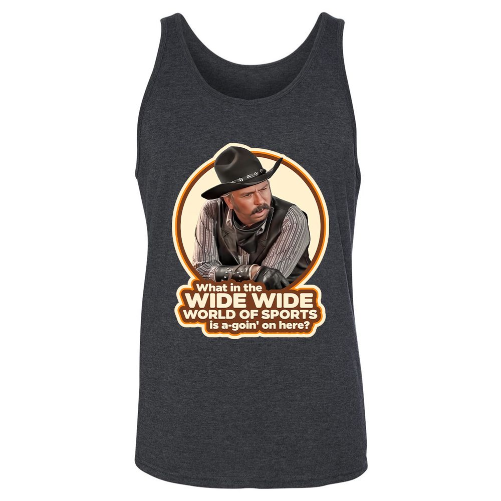Unisex Jersey Tank - ZHSBRDWX - Dark Grey Heather - 6