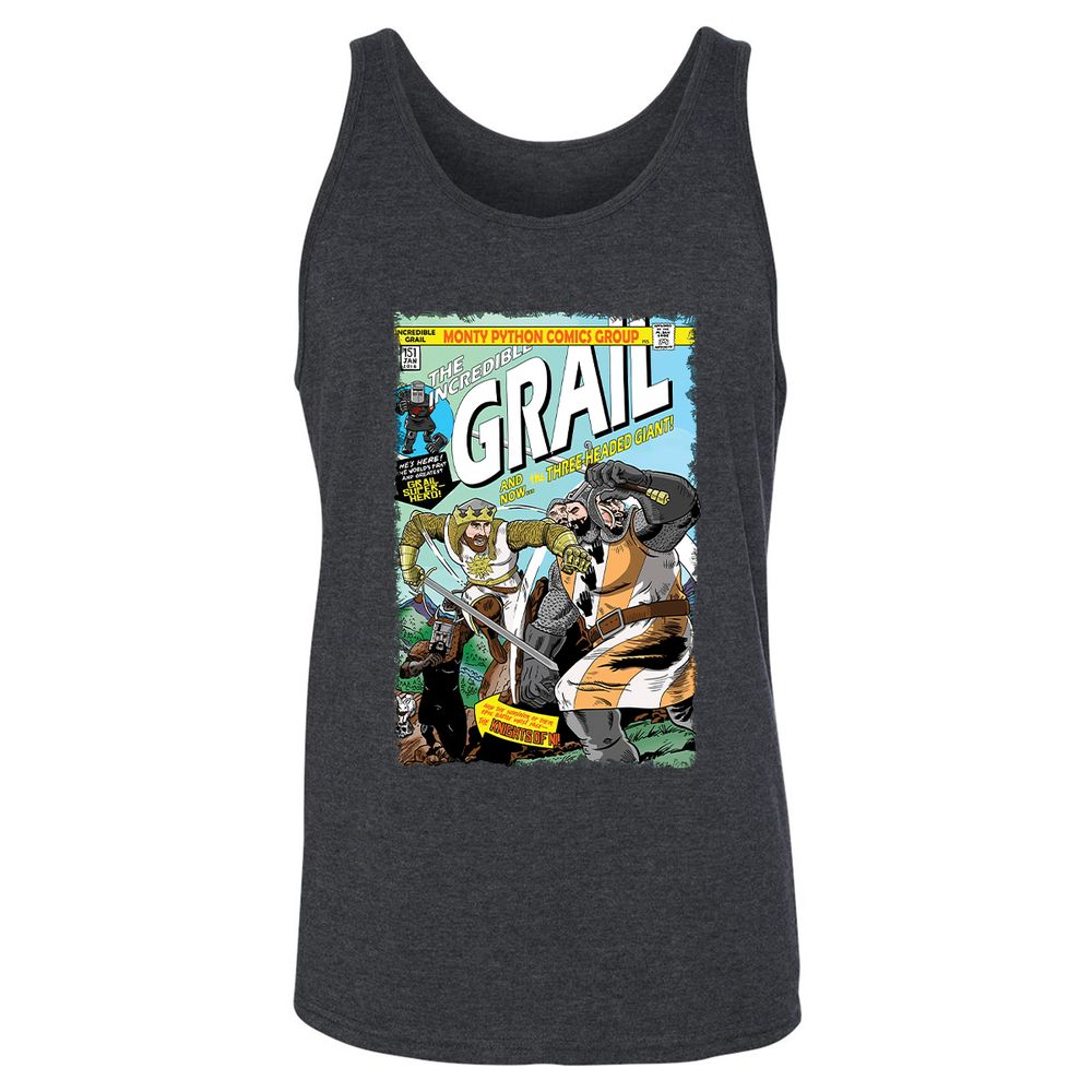 Unisex Jersey Tank - 5ZPBL5QZ - Dark Grey Heather - 6